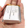 Batería de li-polímero recargable de 2000mAh 3.7V
